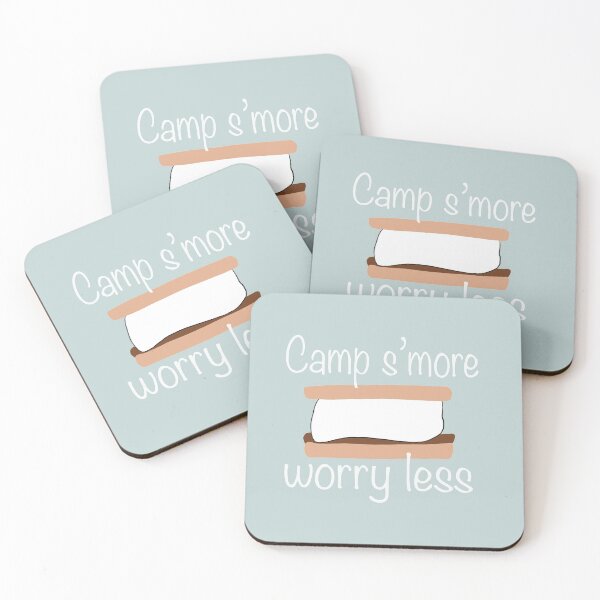 Item preview, Funny camping s'more quote  designed and sold by FreckledBliss.
