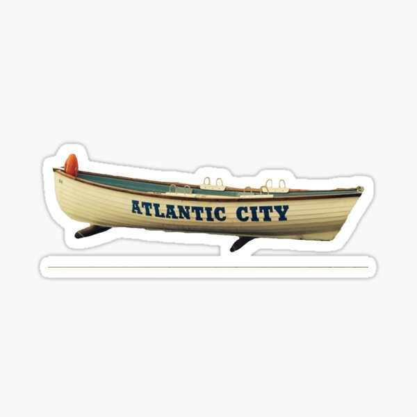 Artikel-Vorschau von Atlantic City Rettungsboot, designt und verkauft von WeCloneU.