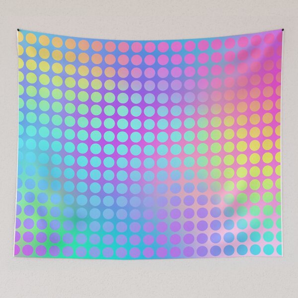 Item preview, Iridescent Geometric Dots Pattern 16 designed and sold by GeeHanz.