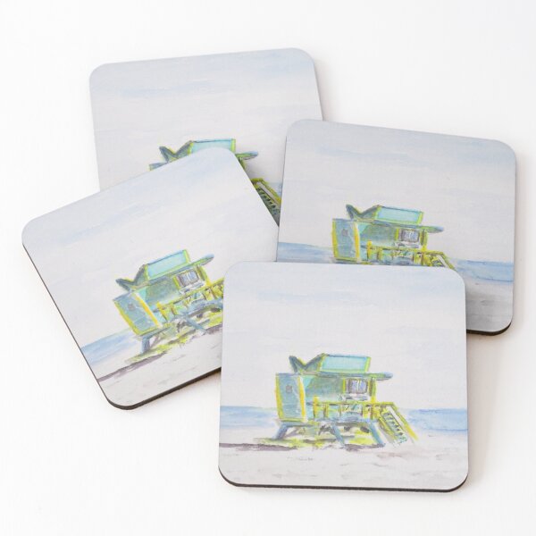 Item preview, Blue Lifeguard Tower designed and sold by Kelly J. Kreger.