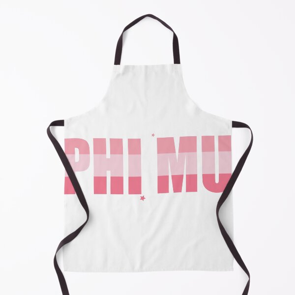Item preview, Phi Mu Pink Block Letters designed and sold by RosePetals14.