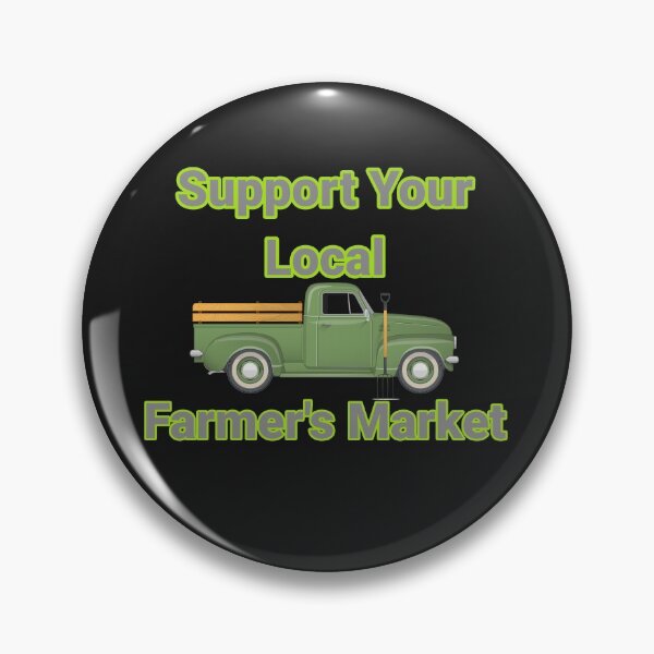 Item preview, Support Your Local Farmer's Market designed and sold by Angela Mello.