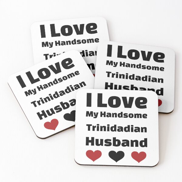 Item preview, I Love My Handsome Trinidadian Husband - Trinidad Husband designed and sold by DiceNLDesigns.