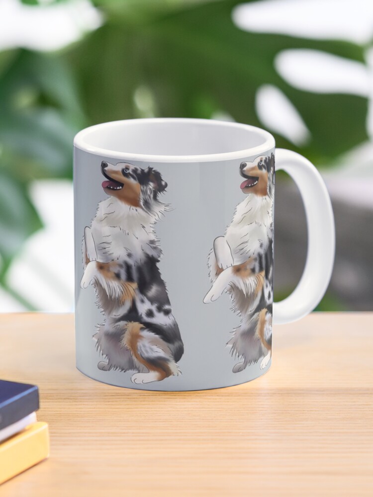 Australian shepherd hotsell coffee mug