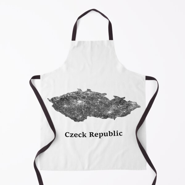 Item preview, República Checa mapa de calles designed and sold by AmazingMapArt.