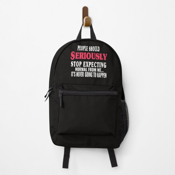 Item preview, People Should Seriously Stop Expecting Normal From Me Shirt designed and sold by AMZBlacKStore.