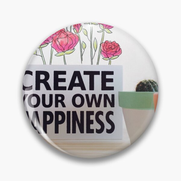 Item preview, Crea tu propia felicidad desde Redbubble designed and sold by Hardik Chudasama.