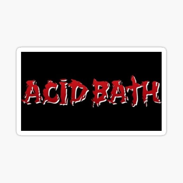 Item preview, Acid Bath Logo designed and sold by OgTopp.