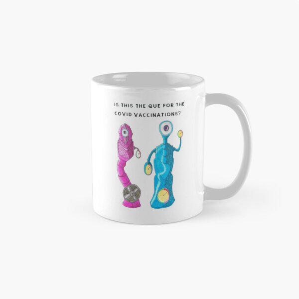 Item preview, Is this the que for the COVID vaccinations? designed and sold by Douglas  Walker.