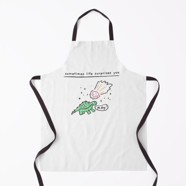 Item preview, Sometimes Life surprises You - doodle dinosaur designed and sold by GLwithUs.