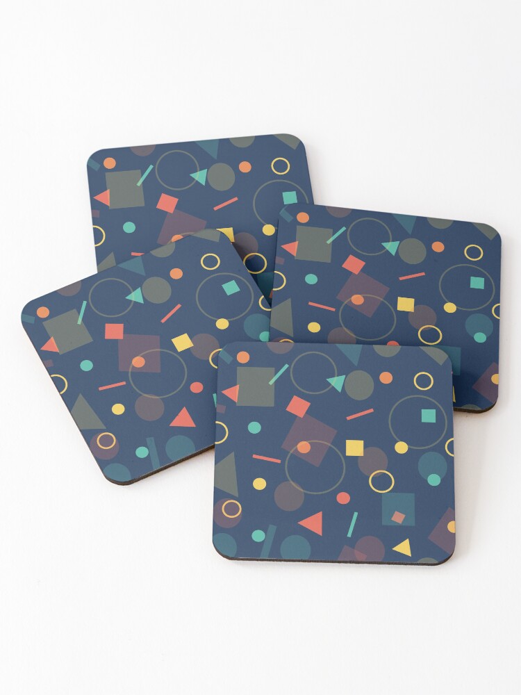 Thumbnail 1 of 5, Coasters (Set of 4), Abstract Design designed and sold by AnnoyedMouse.