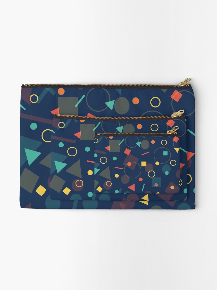 Thumbnail 2 of 4, Zipper Pouch, Abstract Design designed and sold by AnnoyedMouse.