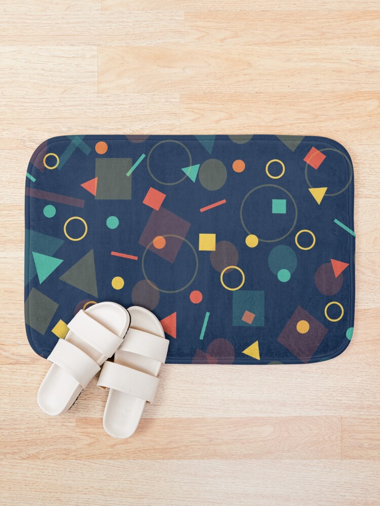 Thumbnail 1 of 6, Bath Mat, Abstract Design designed and sold by AnnoyedMouse.