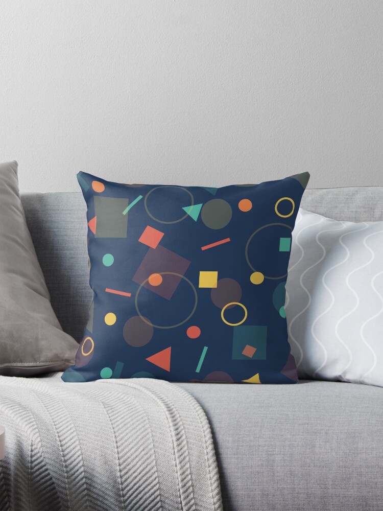 Thumbnail 1 of 4, Pillow, Abstract Design designed and sold by AnnoyedMouse.