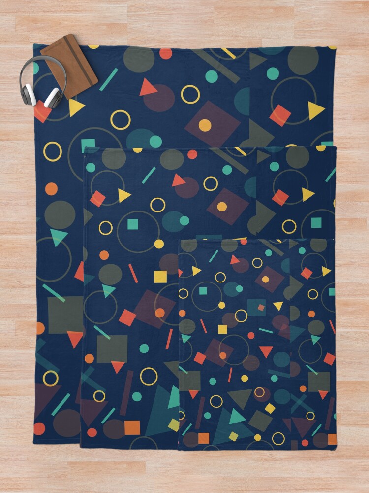 Thumbnail 5 of 6, Throw Blanket, Abstract Design designed and sold by AnnoyedMouse.