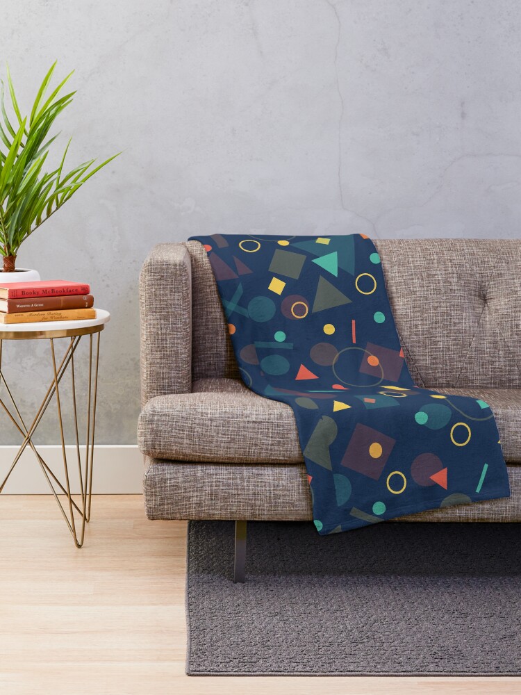 Thumbnail 2 of 6, Throw Blanket, Abstract Design designed and sold by AnnoyedMouse.