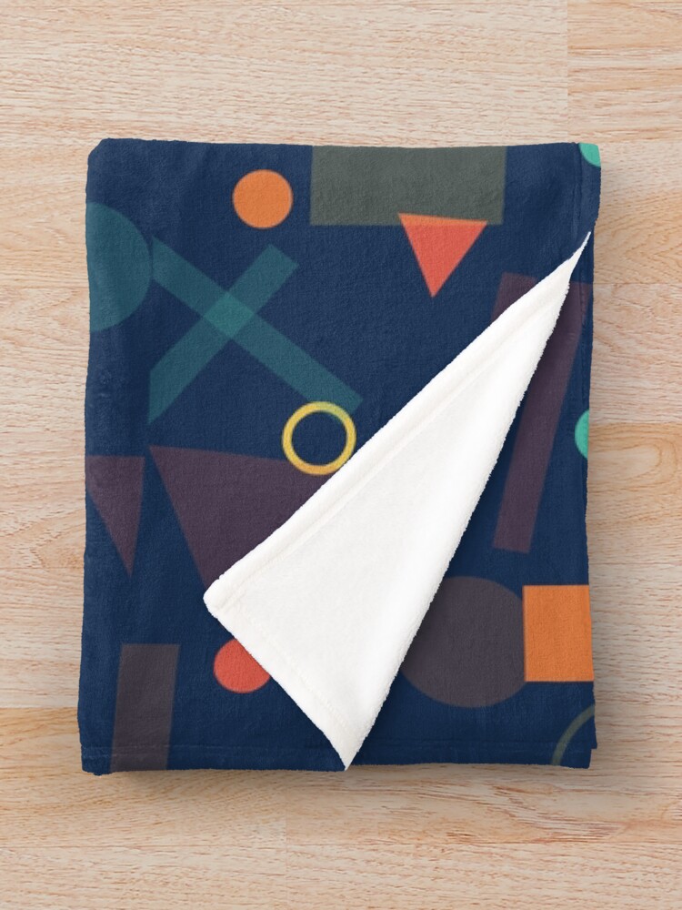 Thumbnail 3 of 6, Throw Blanket, Abstract Design designed and sold by AnnoyedMouse.
