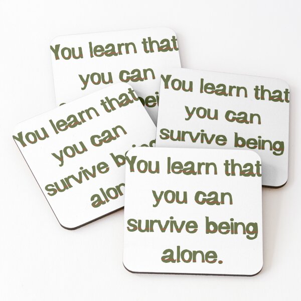 Item preview, Alone Quote 2 designed and sold by Ashley706.