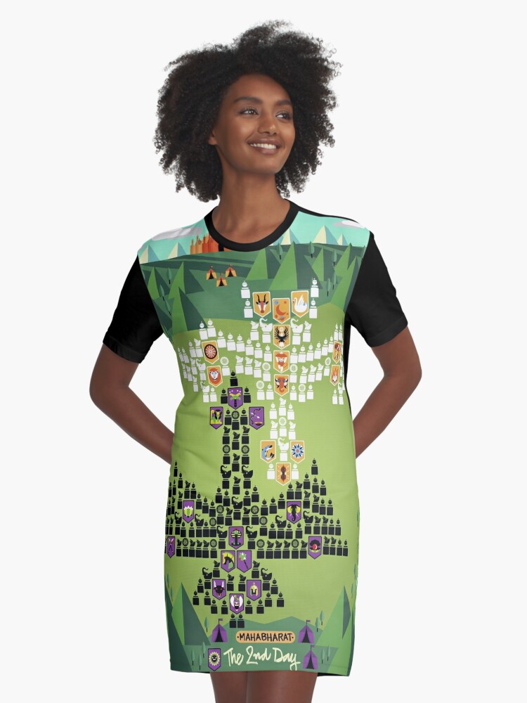 War - 2nd Day" Graphic T-Shirt Dress for by artkarthik |
