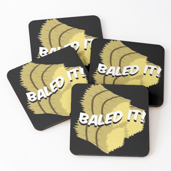 Item preview, Baled it Straw Bales Funny Farmer Farming Fields Saying   designed and sold by Rzelemenz.