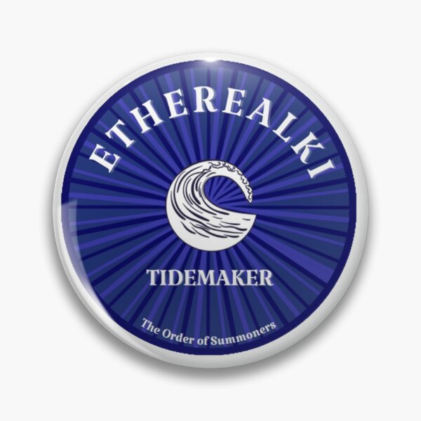 Item preview, Etheralki Tidemaker badge designed and sold by bwayjime.