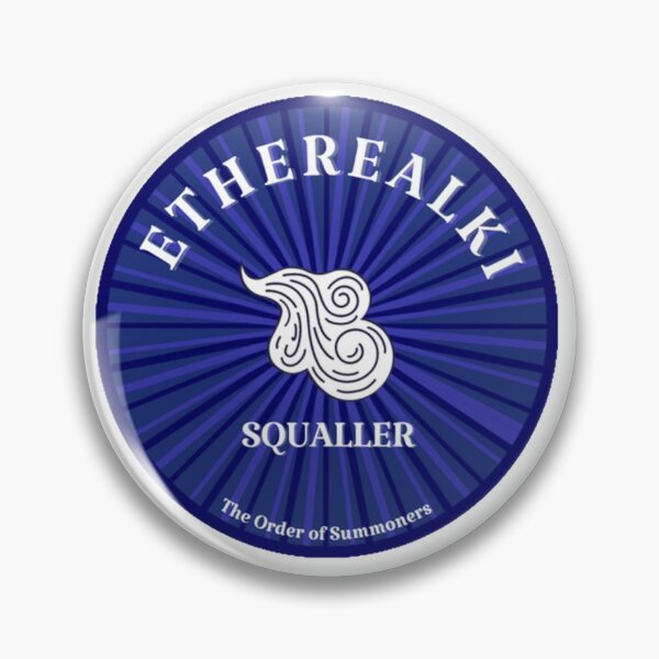 Item preview, Etheralki Squaller badge designed and sold by bwayjime.