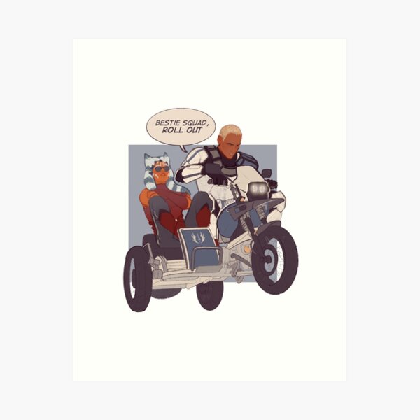 bestie squad Art Print