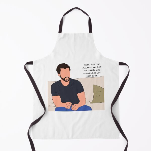 Item preview, Well, first of all, through God all things are possible, so jot that down. designed and sold by Tatted Love.