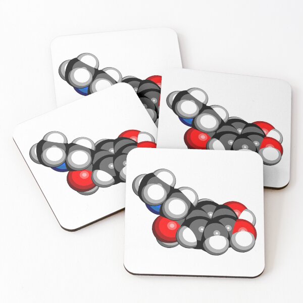 Item preview, Adrenaline (adrenalin, epinephrine) neurotransmitter molecule. designed and sold by molekuul.