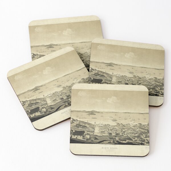 Item preview, North Beach, San Francisco, California (1861) designed and sold by allhistory.