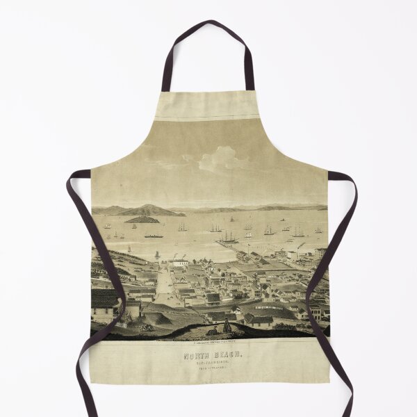 Item preview, North Beach, San Francisco, California (1861) designed and sold by allhistory.