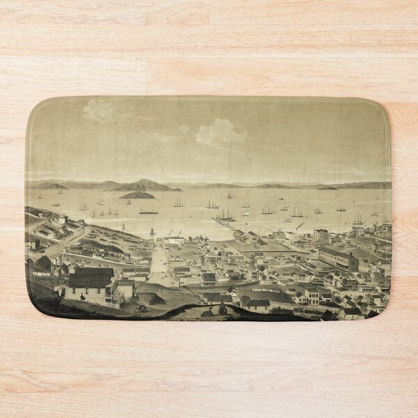 Item preview, North Beach, San Francisco, California (1861) designed and sold by allhistory.