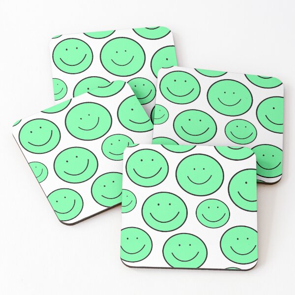 Item preview, Smiley faces green designed and sold by samiiodice.
