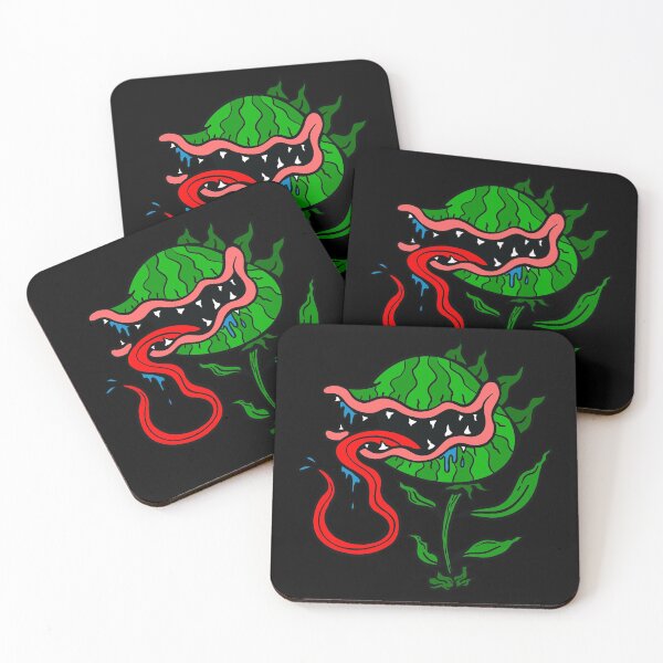 Item preview, monster venus flytrap horror carnivorous plant halloween designed and sold by Gossip Rag.