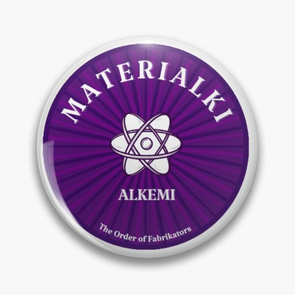 Item preview, Materialki Alkemi badge designed and sold by bwayjime.