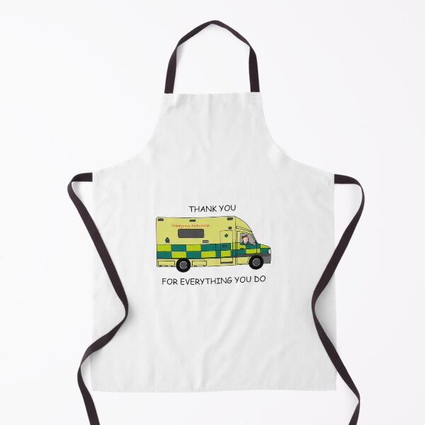 Item preview, Thanks to British Paramedic Ambulance Driver designed and sold by KateTaylor.