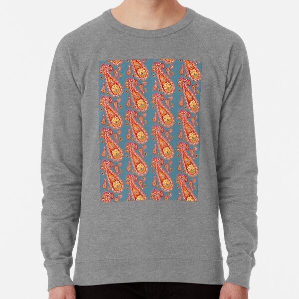 Midnight Paisley Lightweight Sweatshirt