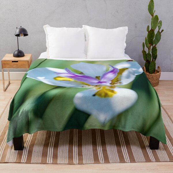 Item preview, Pretty little flower with white, purple and yellow petals designed and sold by CyaniRose.