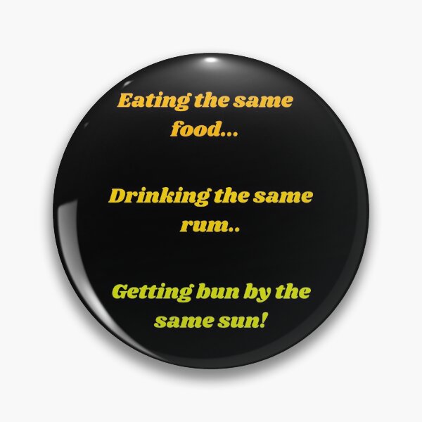 Item preview, eating the same food, drinking the same rum... designed and sold by afrocarib21.