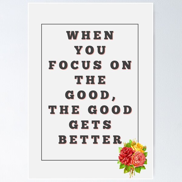 Item preview, Positivity Quote designed and sold by Clover61.