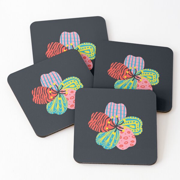 Item preview, Patchwork Patterned Cherry Blossom designed and sold by Windmill Wildflowers.