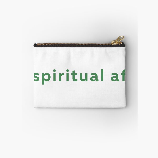 Item preview, spiritual af designed and sold by ZenNerd.