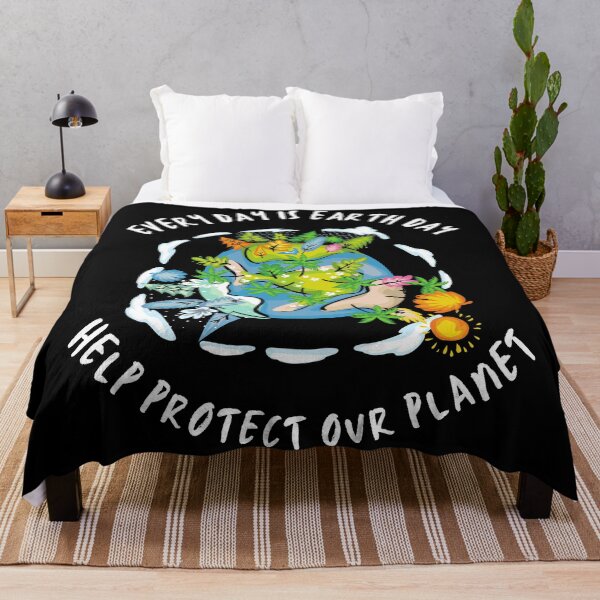 Item preview, Every Day Is Earth Day. Help Protect Our Planet. designed and sold by JellyBeenzz.