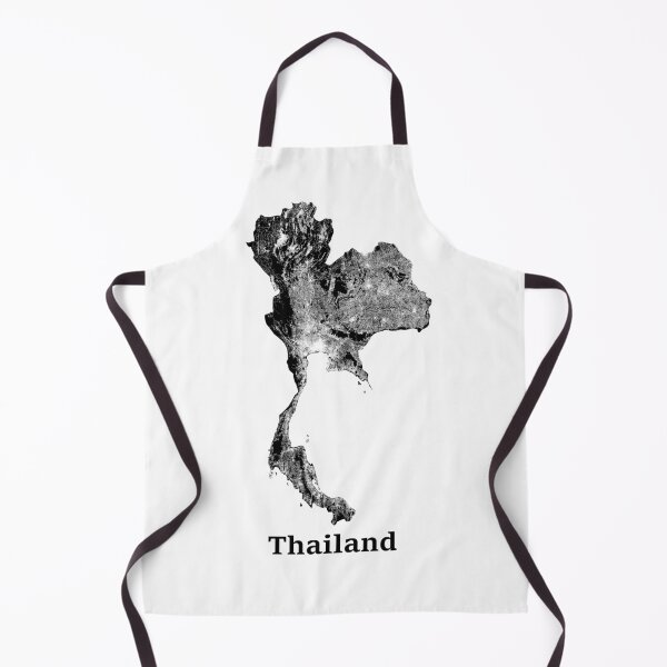 Item preview, Thailand street map designed and sold by AmazingMapArt.