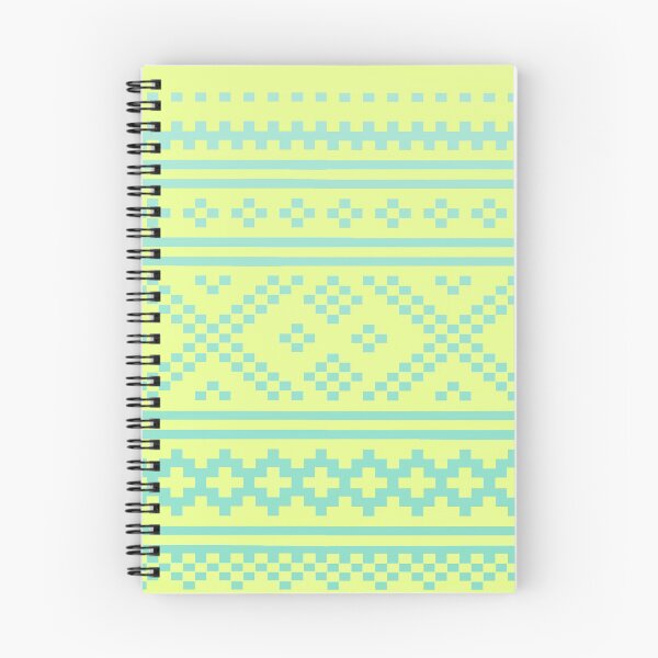 Item preview, norwegian knitting pattern from setesdal in pastel yellow and mint green designed and sold by weilertsen.