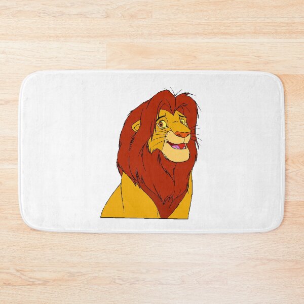 Item preview, happy simba lion cartoon designed and sold by KnitNknot.