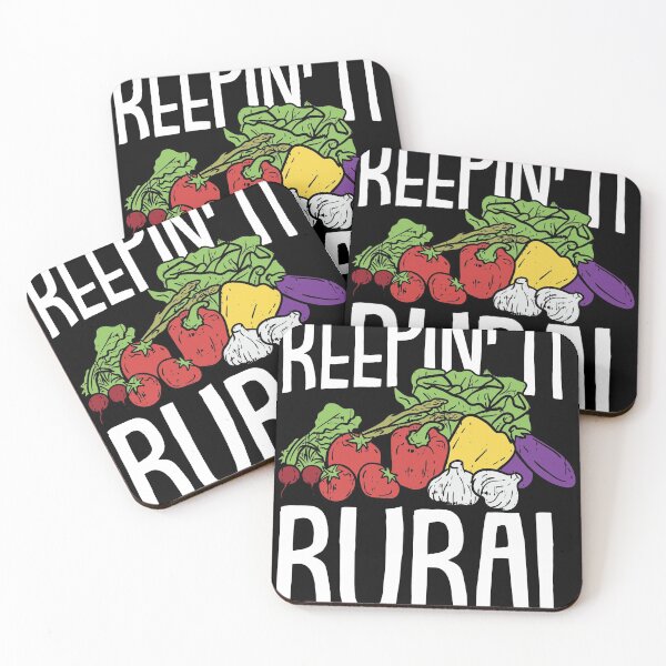 Item preview, Keepin it Rural Farmer Saying Local Farmer Market Farming  designed and sold by Rzelemenz.