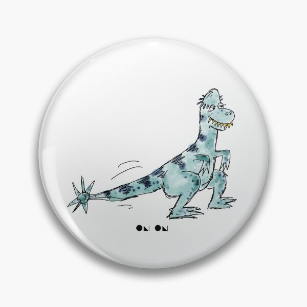 Item preview, Cartoon Pachycephalosaurus designed and sold by OnOnDesign.