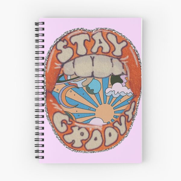 Item preview, stay groovy sticker designed and sold by monikizz.