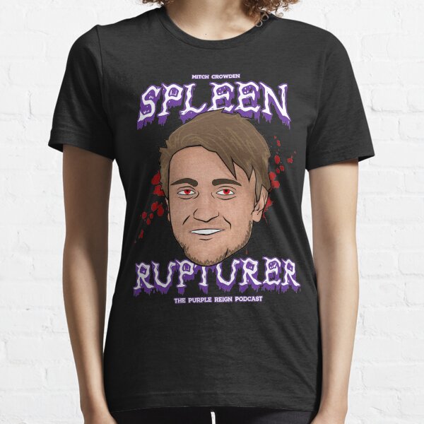 Mitch Crowden Spleen Rupturer (Purple print) Essential T-Shirt